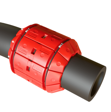 Pipe and Hose Floats Side View
