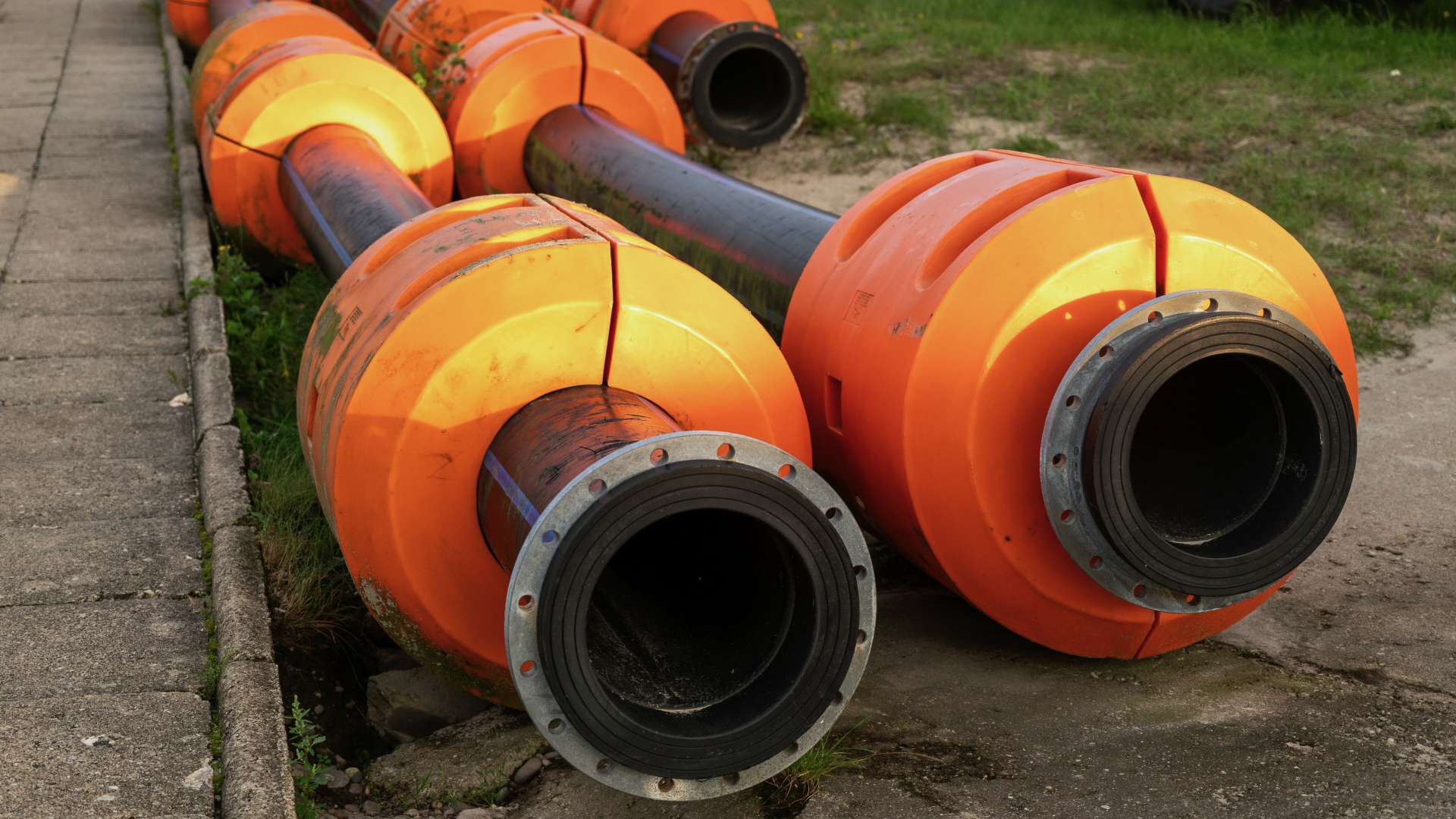 Construction Pipe Floats